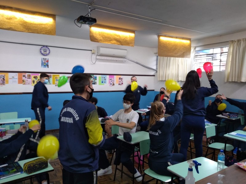 Apresentação do Novo Ensino Médio para os alunos dos 9ºs anos